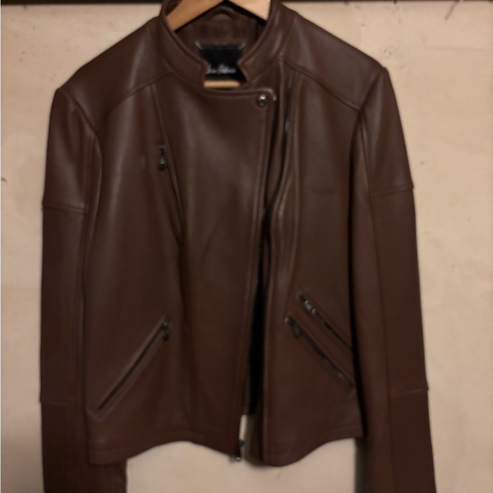 Sam Edelman Brown Leather Jacket